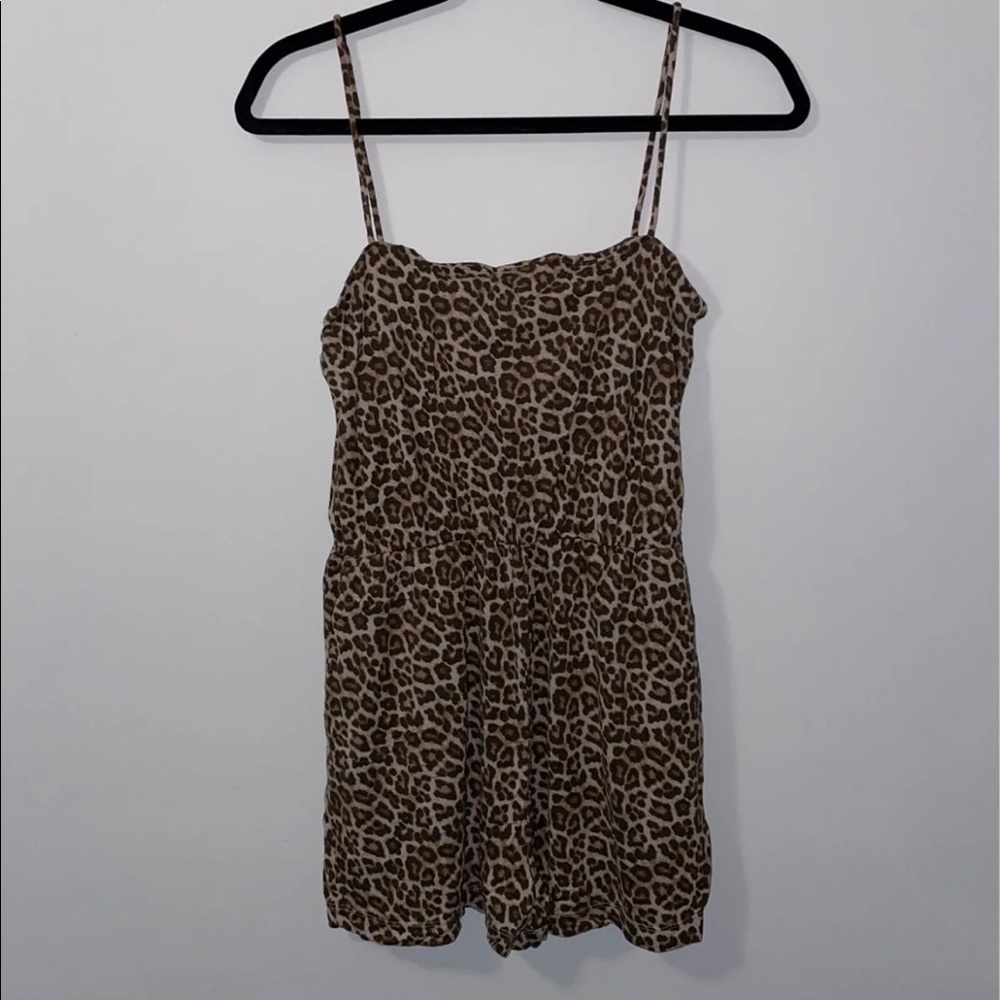 Cheetah Romper
